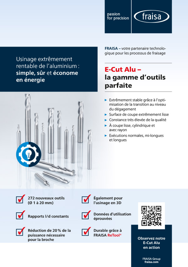 E-Cut Alu – la gamme d’outils parfaite