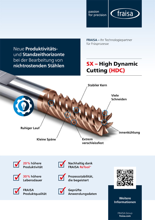 SX – High Dynamic Cutting (HDC)