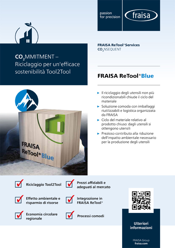 FRAISA ReTool®Blue