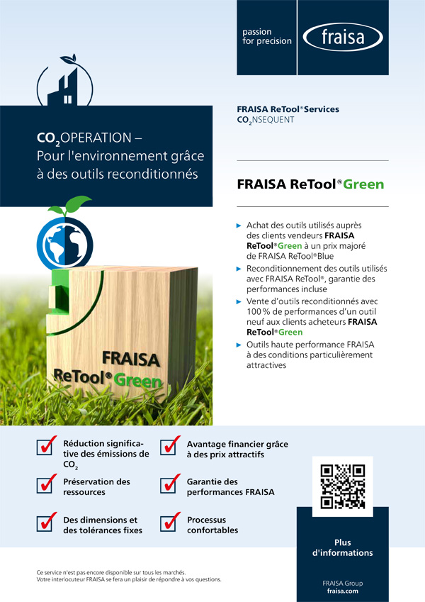 FRAISA ReTool®Green