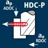 Roughing - trochoidal milling /High Dynamic Cutting – Performance (HDC-P)