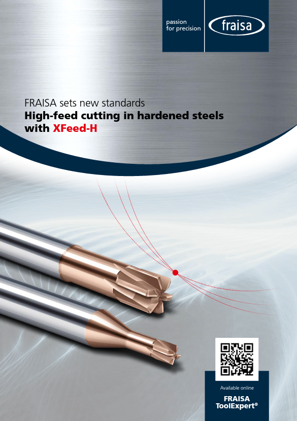 High-feed cutting in hardened steels with XFeed-H